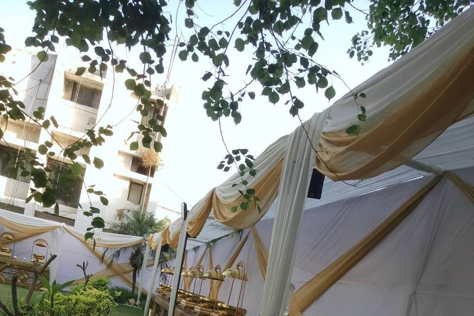 Catering setup