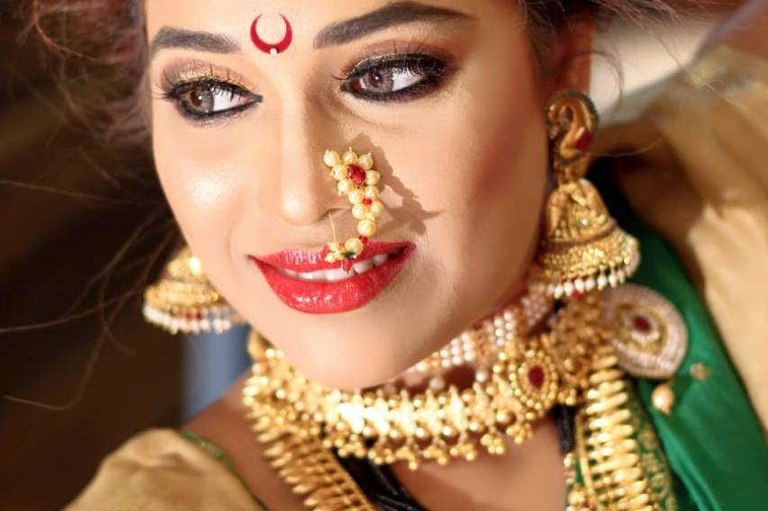 Bridal makeup