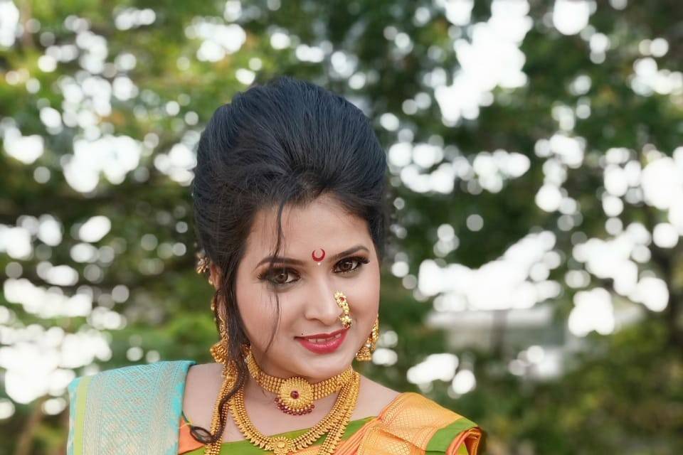 Bridal makeup