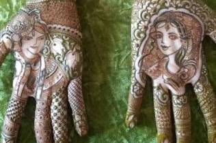 Mehandi Art by Sanjida, Jaipur