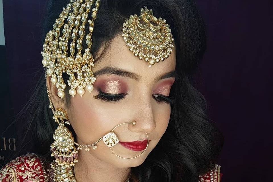 Bridal makeup