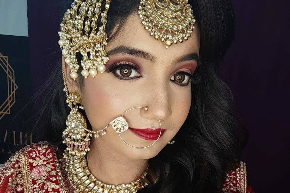 Bridal makeup