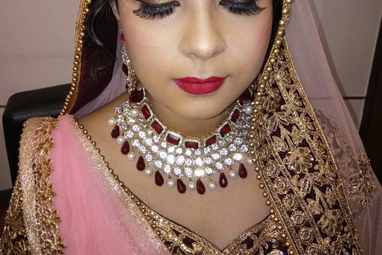 Bridal makeup