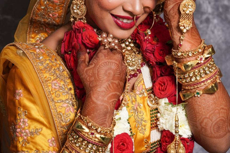 Bridal makeup