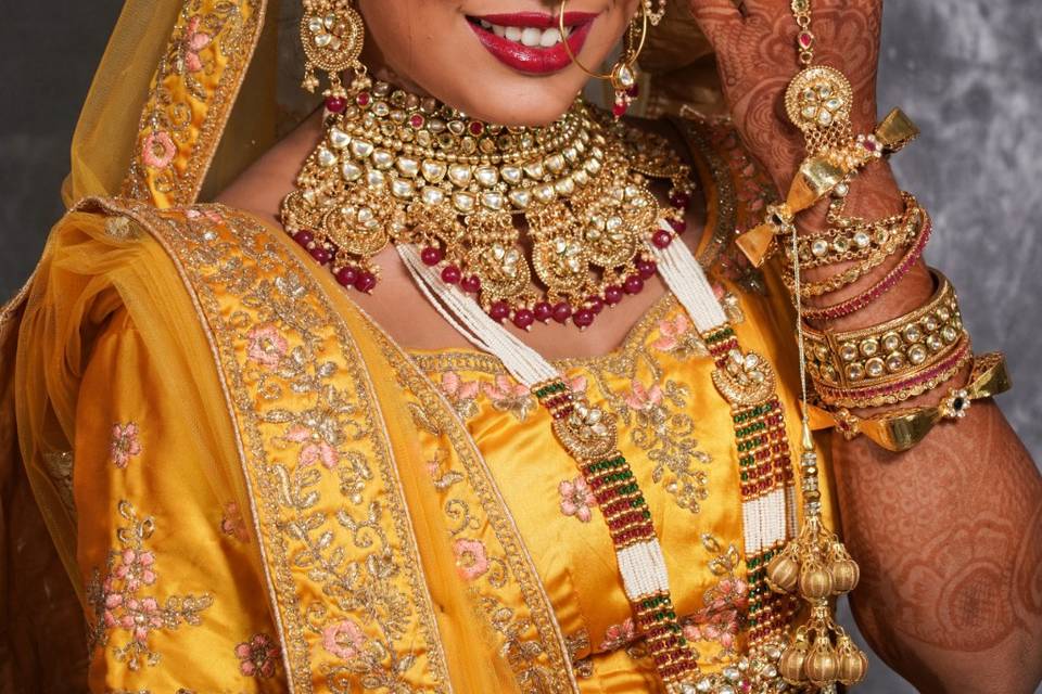 Bridal makeup