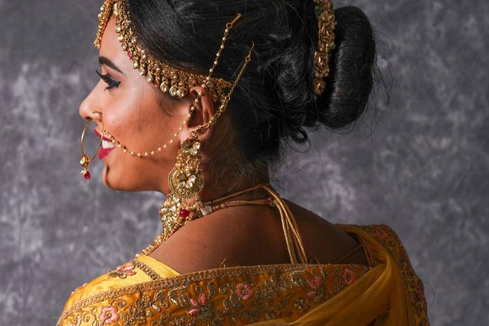 Bridal makeup