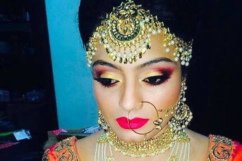 Bridal makeup