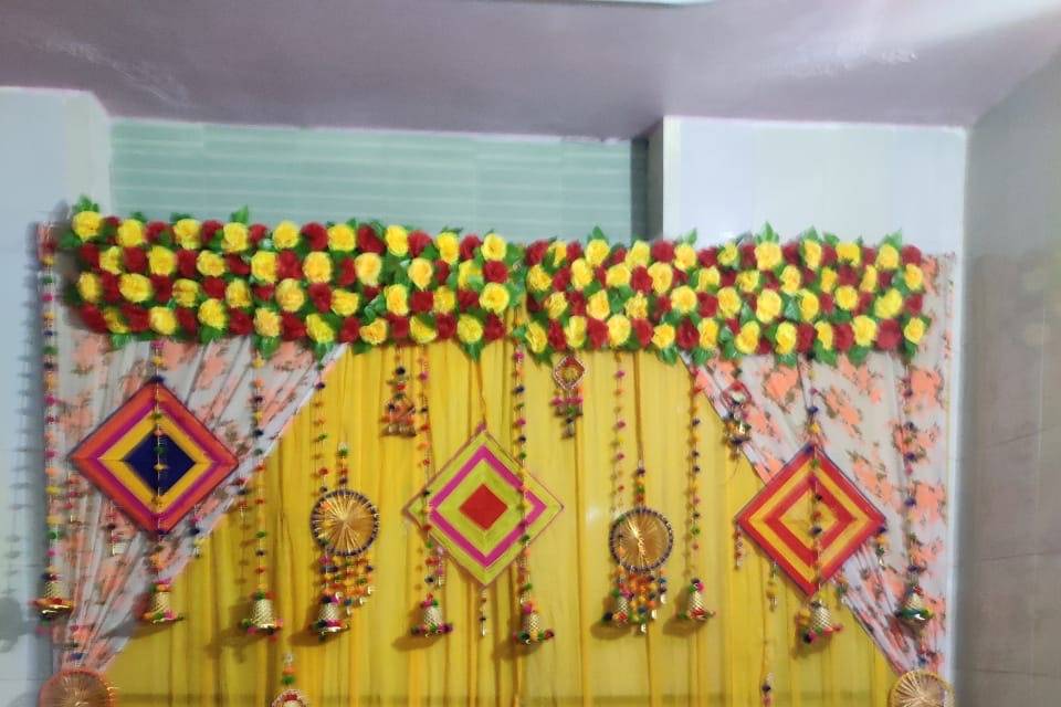 Haldi Mehndi decoration