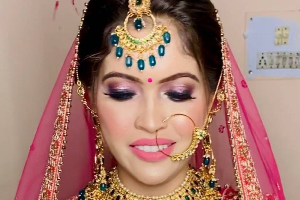 Bridal makeup