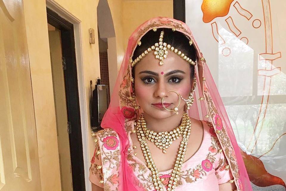 Bridal makeup