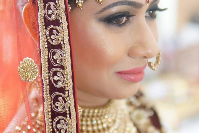 Bridal makeup