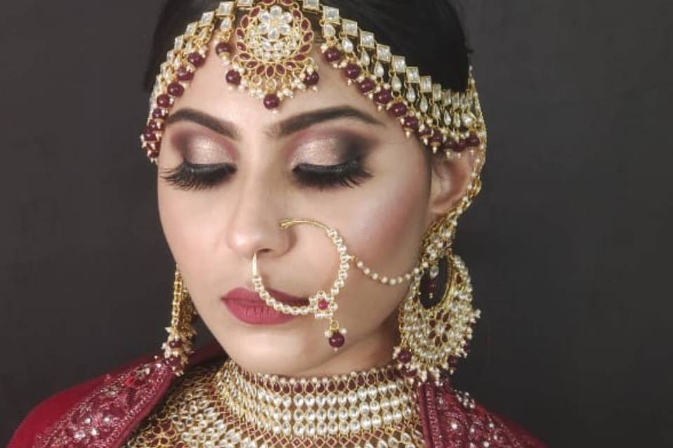 Bridal makeup