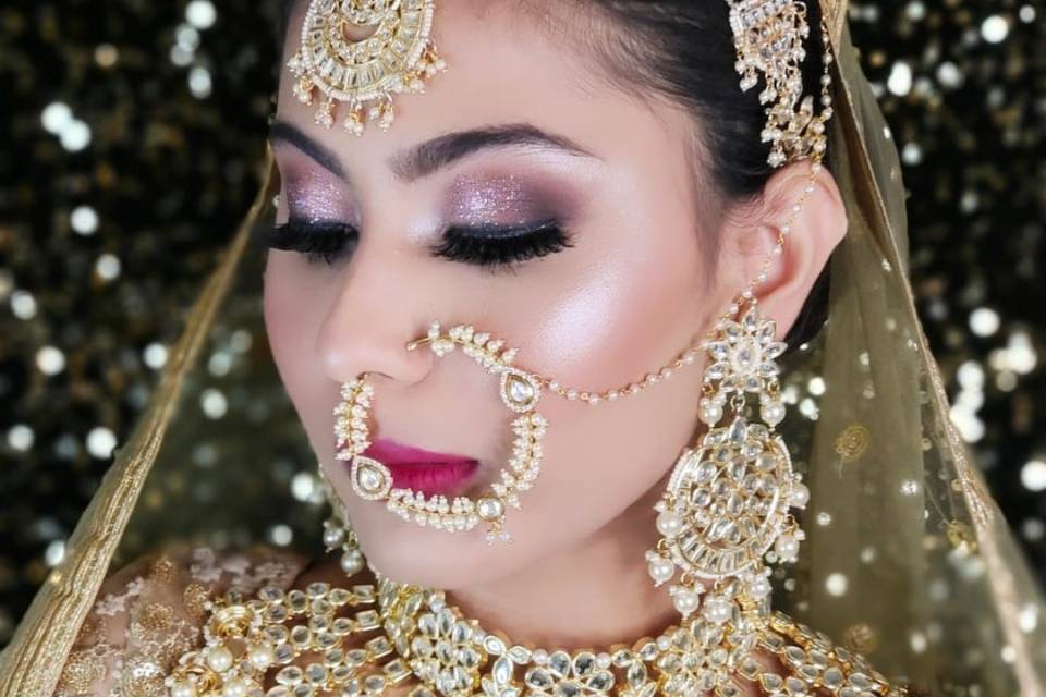 Bridal makeup