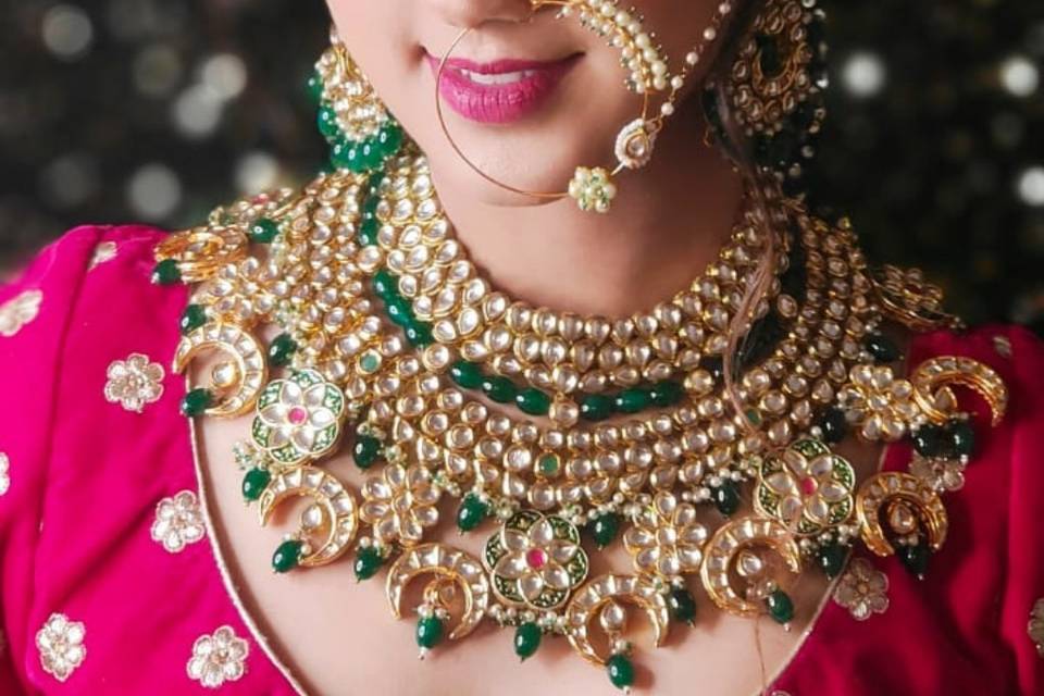 Bridal makeup