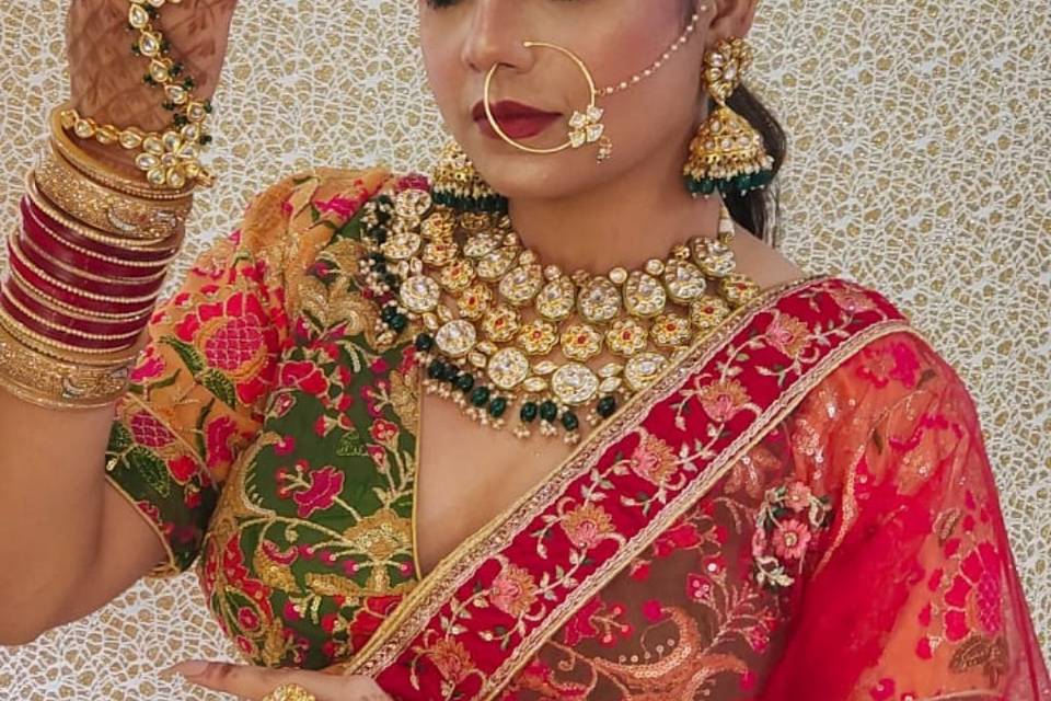 Bridal makeup