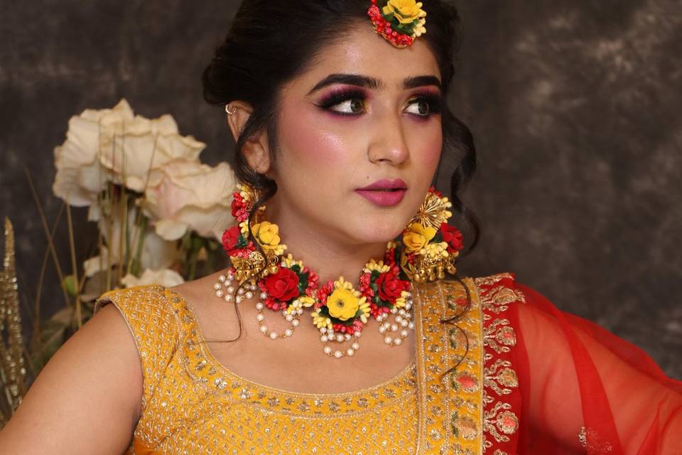 Bridal makeup