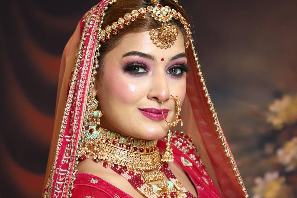 Bridal makeup