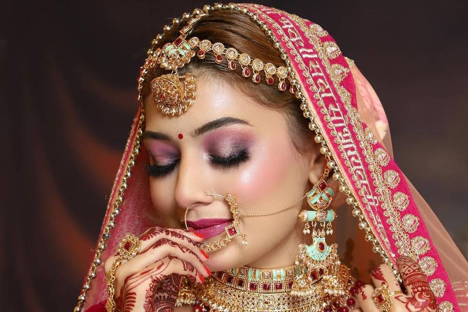 Bridal makeup