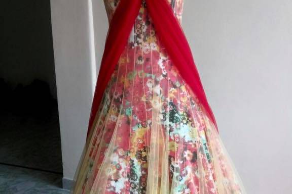 Anarkali sarees shop kamla nagar