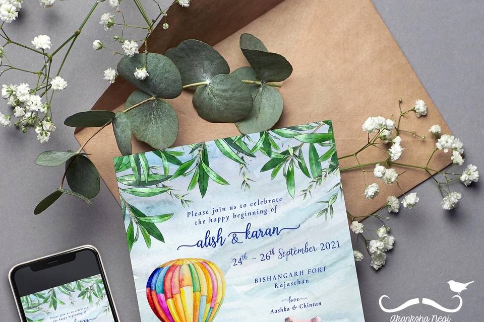 Akanksha Negi Invitations