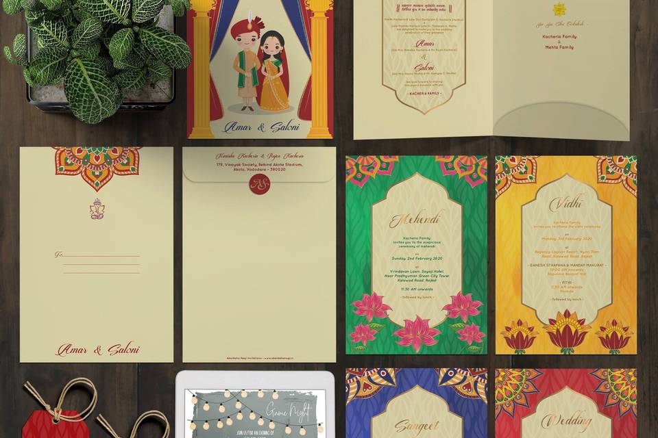 Akanksha Negi Invitations