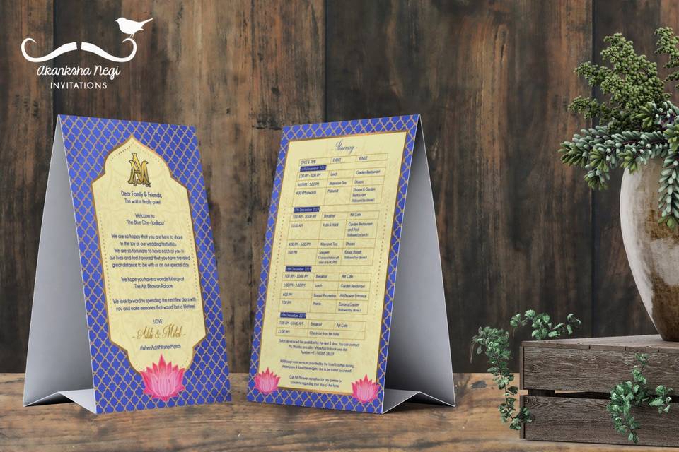 Wedding stationery