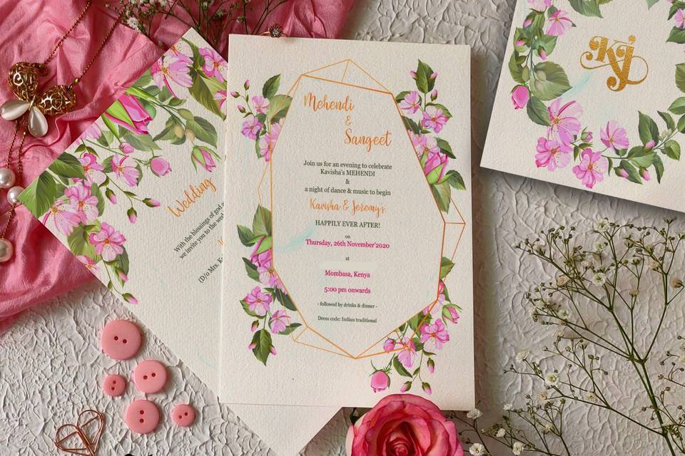 Akanksha Negi Invitations