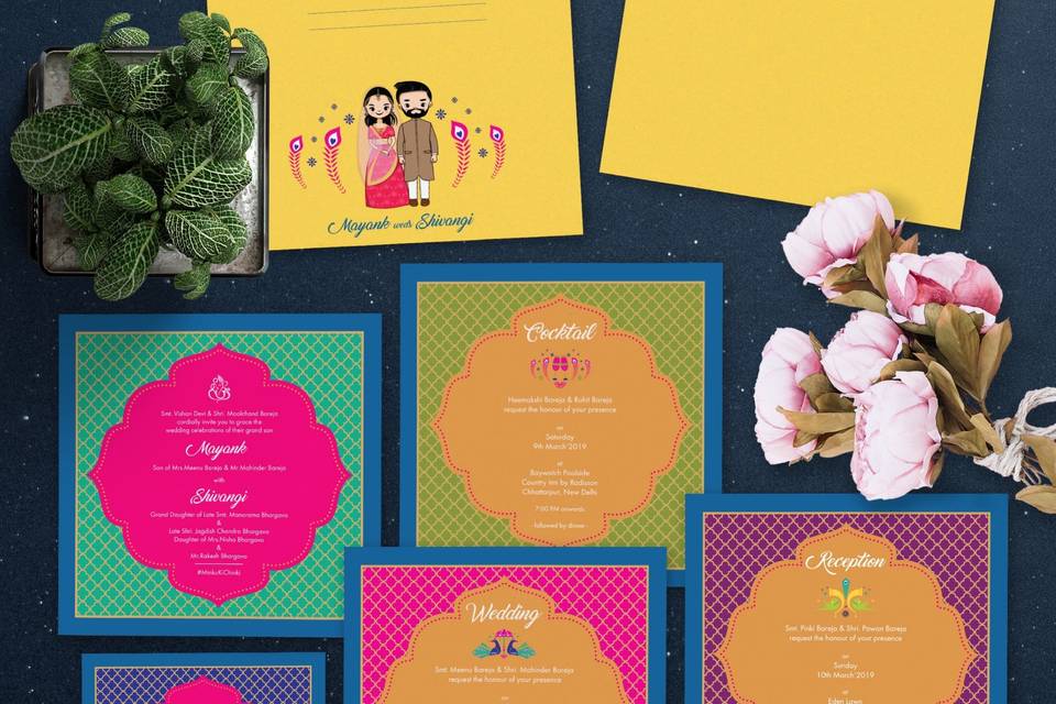 Akanksha Negi Invitations