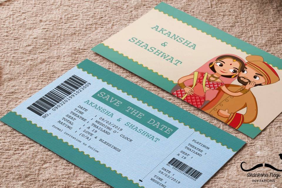 Akanksha Negi Invitations