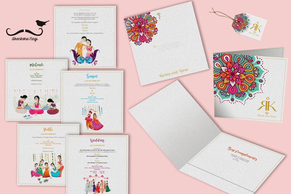 Akanksha Negi Invitations