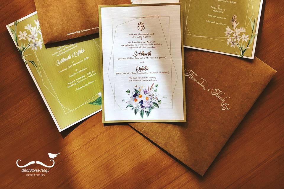 Akanksha Negi Invitations