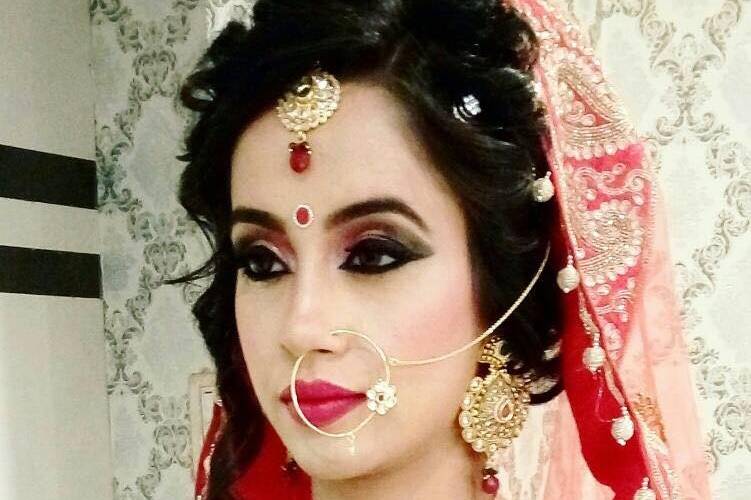 Bridal makeup