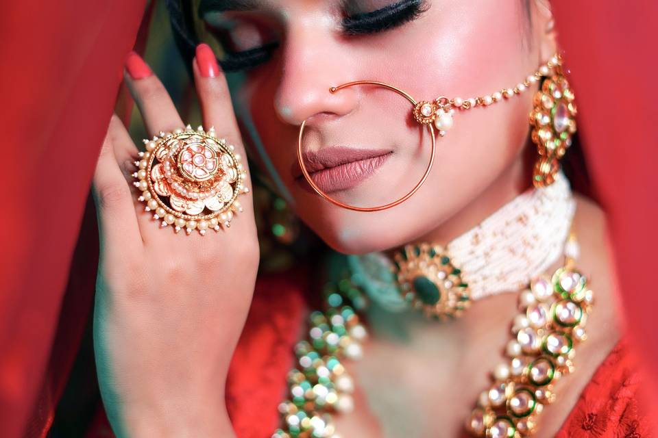 Bridal makeup