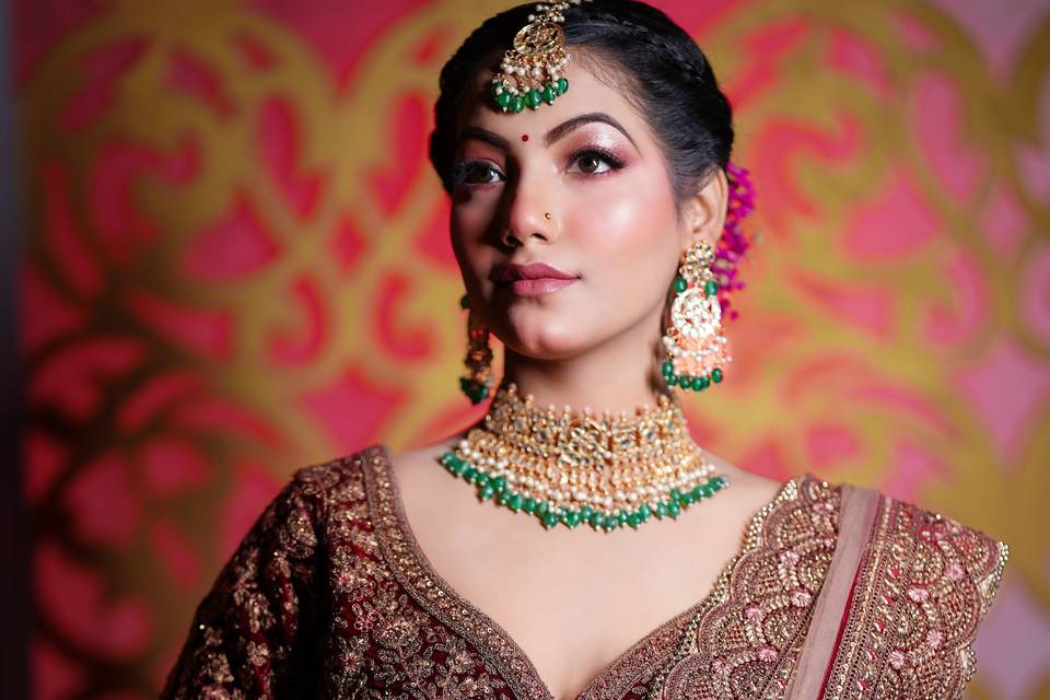 Bridal makeup