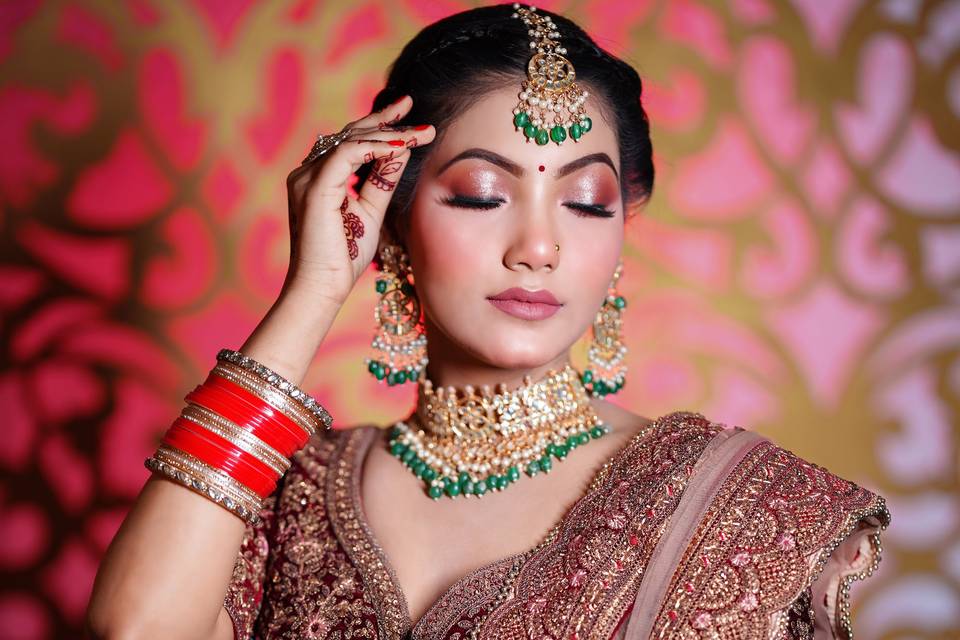 Bridal makeup