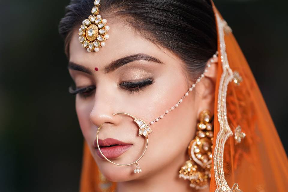 Bridal makeup