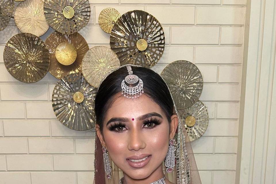 Bridal makeup