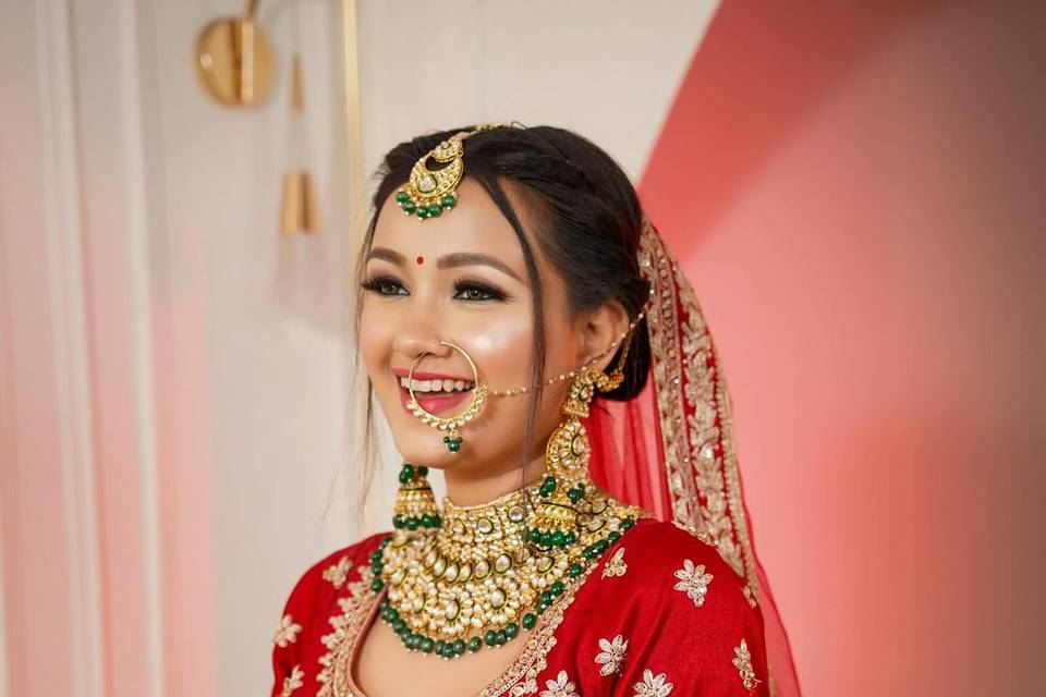 Bridal makeup