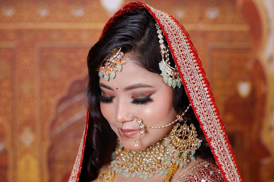 Bridal makeup