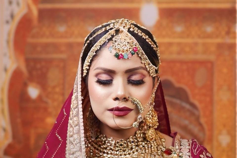 Bridal makeup