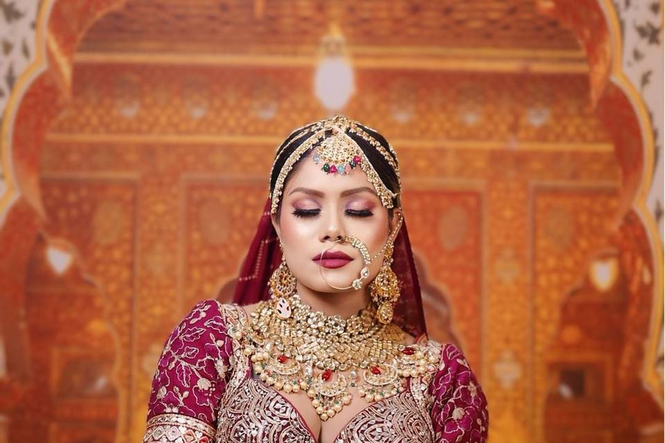 Bridal makeup