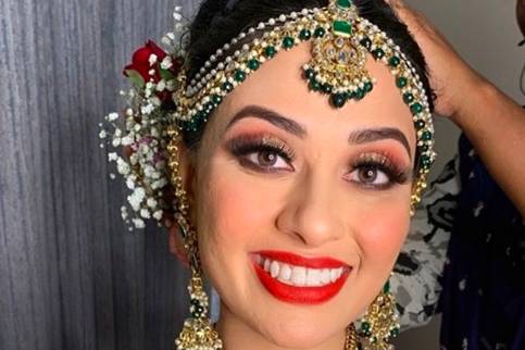 Bridal makeup