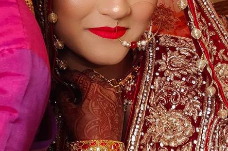 Bridal makeup