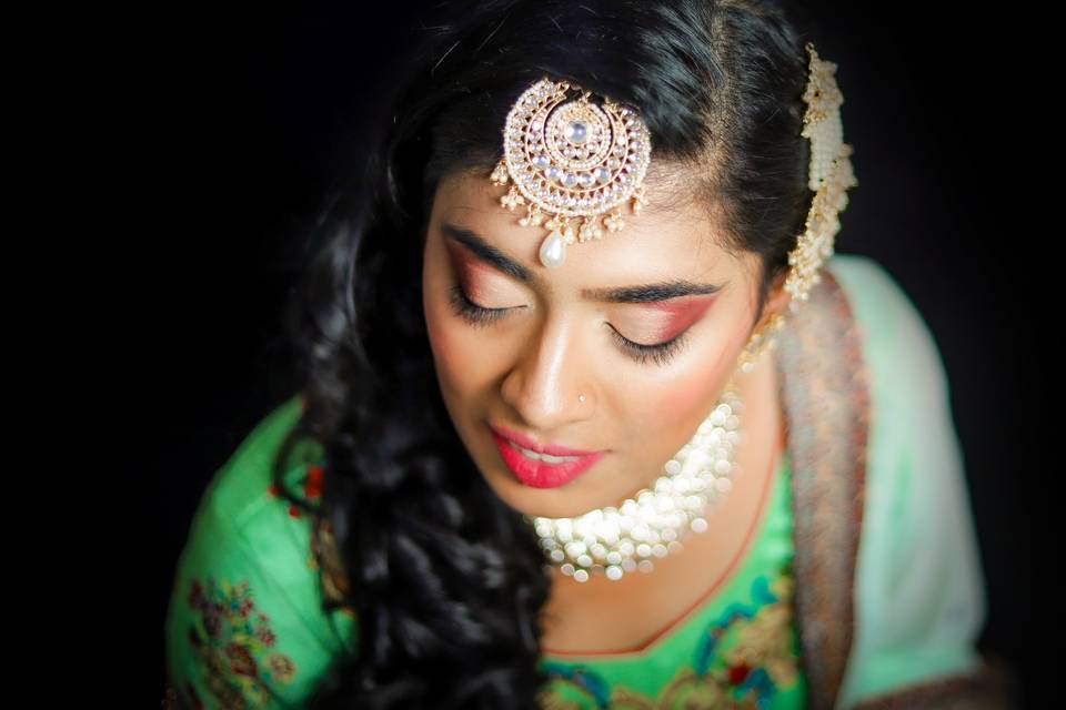 Bridal makeup