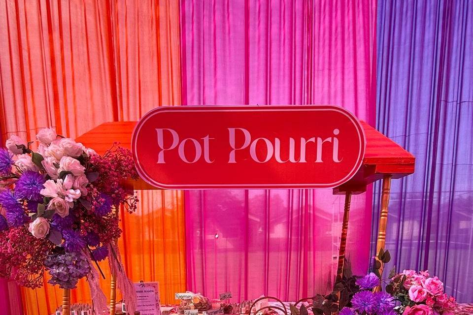 LIVE POTPOURRI MAKING