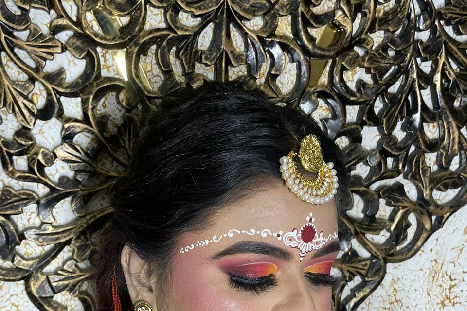 Bridal makeup