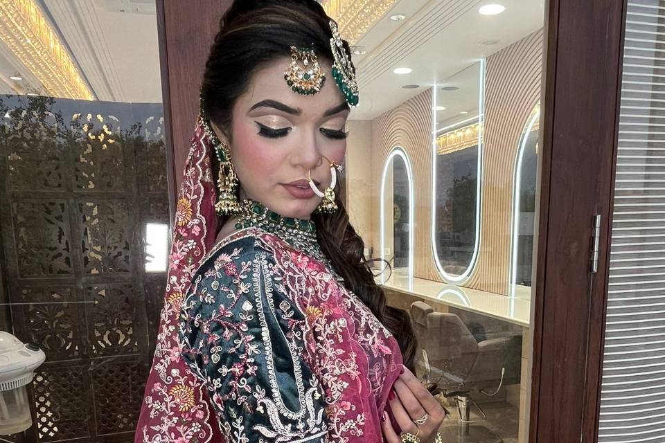 Bridal makeup