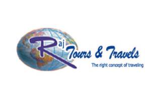Raj tours & travels logo