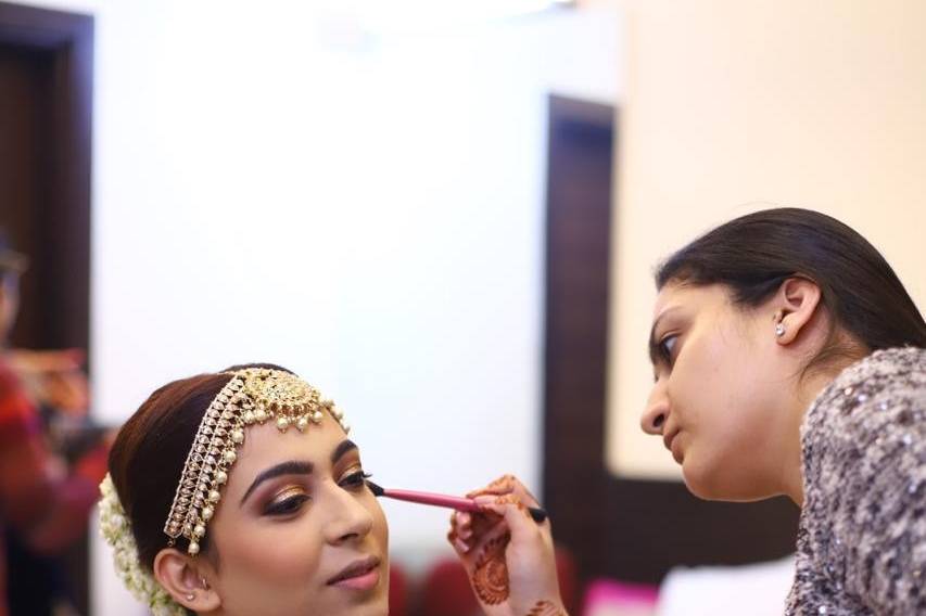 Bridal makeup