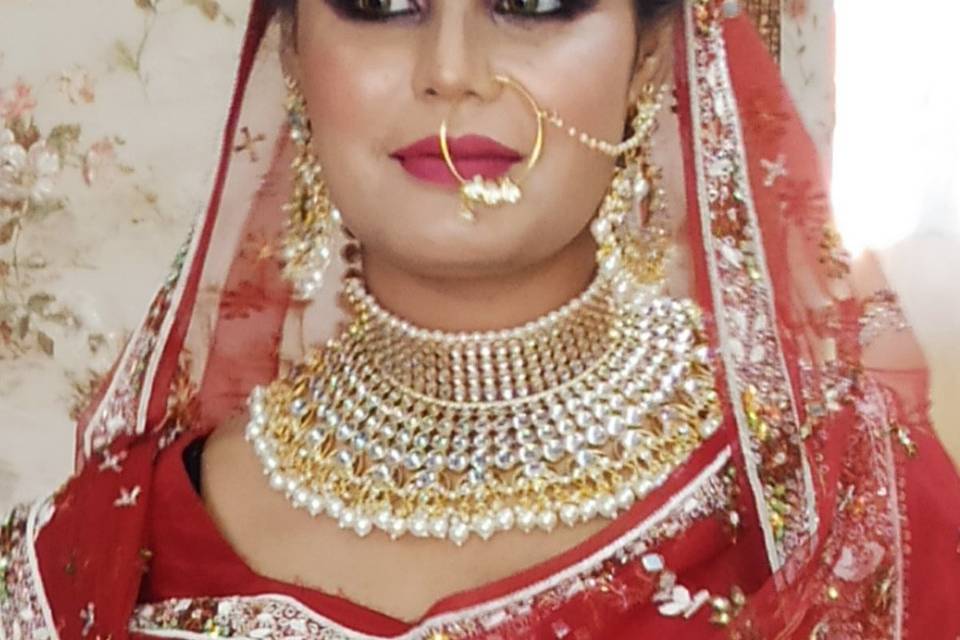 Bridal makeup